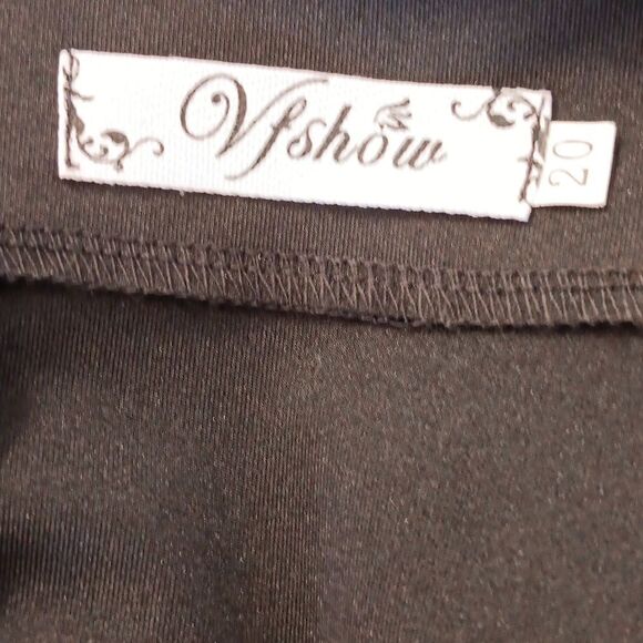 Vfshow Black Sheath Dress Dark Academia, Normcore - Picture 7 of 9